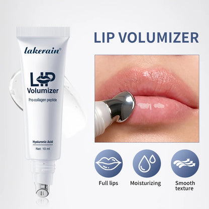 Lip Volumizer Lip Plumper Long Lasting Moisturizing Deeply Hydration Reduce Fine Lines Plumping Hyaluronic Acid Lip Serum