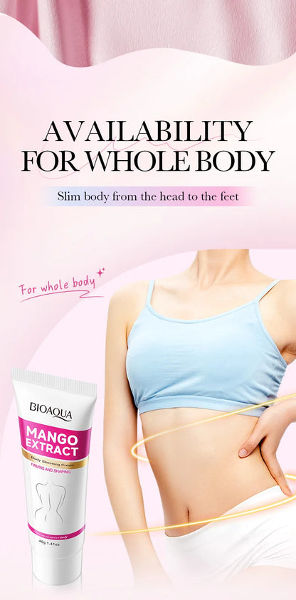 Mango Slimming Cream Anti Cellulite Weight Loss Promotes Effective Fat Burning Create Beautiful Curve Body Slimming Cream