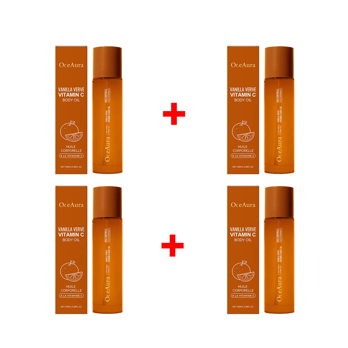 Vitamin C Body Oil Deeply Hydrates and Nourishes Skin Antioxidant Restores Dry Skin Body Massage Essential Oil