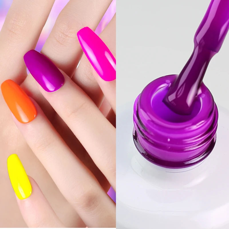 Clou Beaute 15ml Nail Gel Polish Vernis Semi Permanent UV Soak off Varnish Tpo Free Nail Polish Nail Art Gel Lacquer
