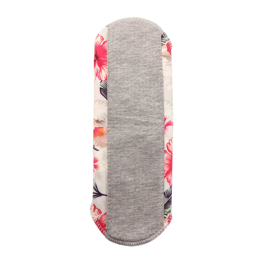 5Pcs Graphene Reusable Sanitary Pads 23CM Fast Absorbent Washable Sanitary Napkins Anti-Slip Leak Proof Nursing Pad for Women