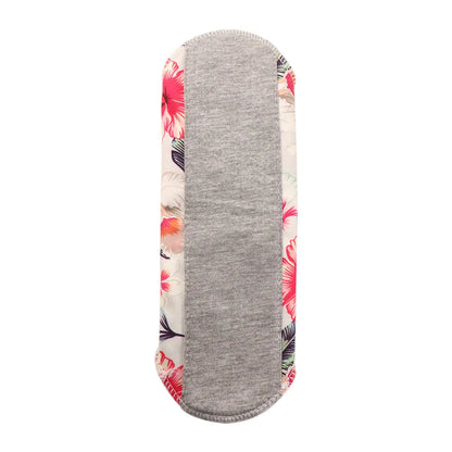 5Pcs Graphene Reusable Sanitary Pads 23CM Fast Absorbent Washable Sanitary Napkins Anti-Slip Leak Proof Nursing Pad for Women
