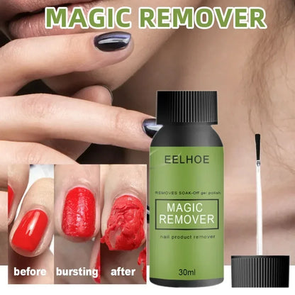 Fast Remover Magic Nail Gel 50ML Polish Remover UV Gel Polish Delete Magic Burst Nail Gel Cleaner Semi Permanent Varnish Polish