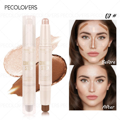 1PC Highlight and Contour Stick, Facial Highlighting, Shaping The Facial Contour, Three-dimensional, Essential Daily Makeup Tool