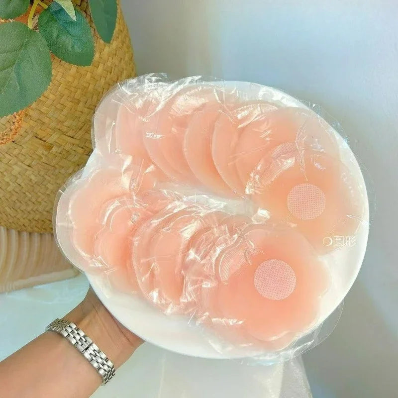 2/100Pcs Self-adhesive Nipple Cover Women Invisible Silicone Chest Breast Stickers Reusable Patch Bra Lift Up Pads Wholesale