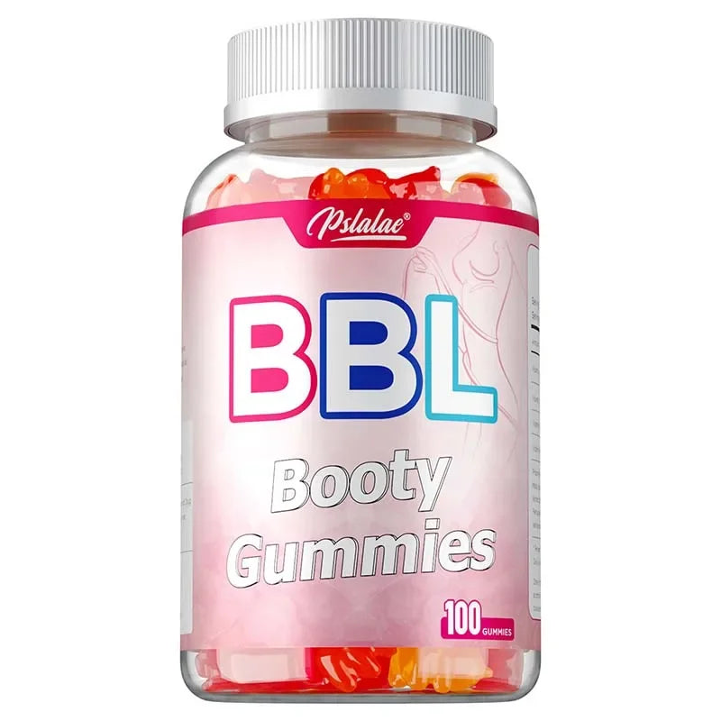 BBL Gummies for Bigger Butt Growth - Tighten Buttocks, Prevent Sagging and Collapse, Increase Sexy Buttocks, Shape Female Body