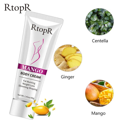 Mango Slimming Weight Lose Body Cream Slimming Shaping Create Beautiful Curve Firming Cellulite Body Anti Winkles Skin Care