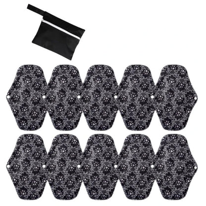Reusable Menstrual Pads for Monthly Gaskets Women's Panties Washable Sanitary Napkin Female Hygiene Daily Towels Personal Health